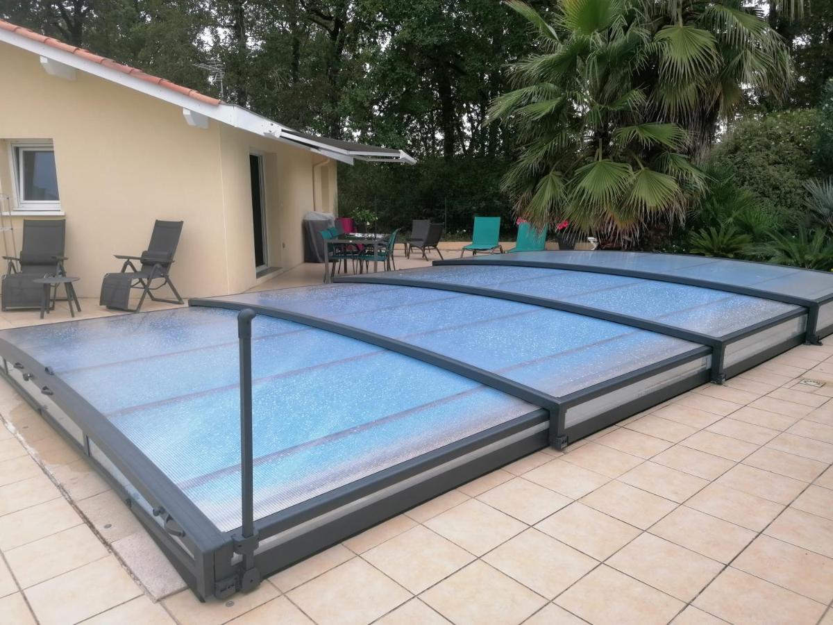Gite T2 Tarnos Avec Piscine Exterior photo